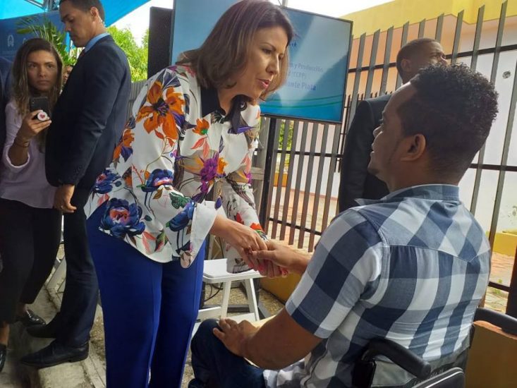 Inauguración del Centro de Capacitación y Producción Progresando con Solidaridad de Sabana Grande de Boya en Monte Plata