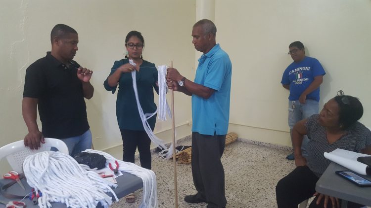 Segundo día de capacitación del curso de Fabricación de Suapes