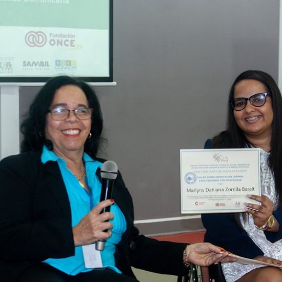 Acto de Cierre del Proyecto: «Promoviendo el Derecho al Trabajo de Jóvenes y Adultos/as con Discapacidad desde la Equidad de Género, en República Dominicana»