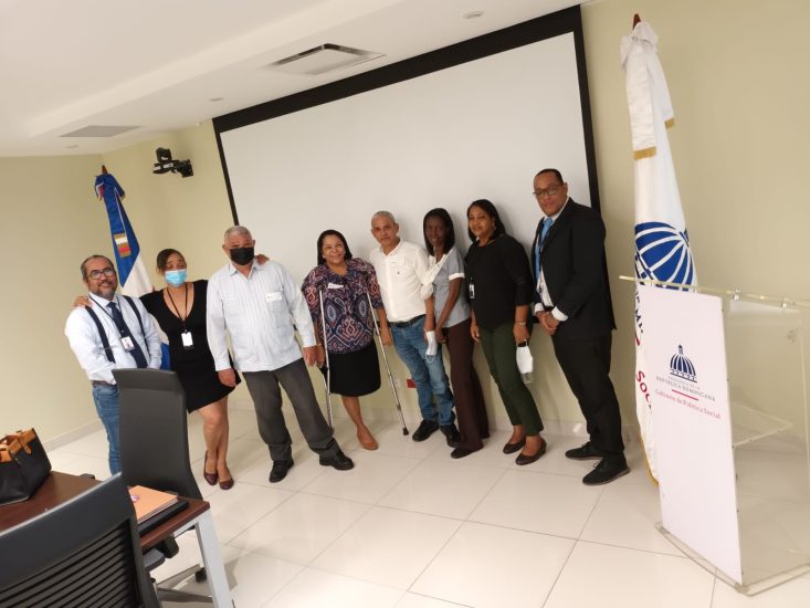 Reunión del equipo técnico del Gabinete de Políticas Públicas y ASODIFIMO, para coordinar las primeras acciones dentro del Convenio de Colaboración