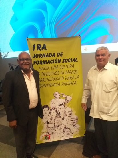 Participación de  ASODIFIMO invitado por el CENTRO CASAS COMUNITARIAS DE JUSTICIA  en la 1era Jornada de Formación Social: Hacia una cultura de Derechos Humanos y Participación para la Convivencia Pacífica.